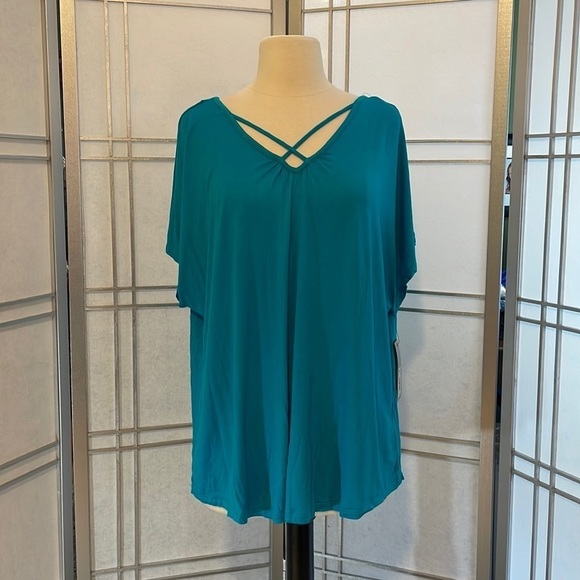 Apt. 9 Tops - NWT Teal Green APT 9 size XL